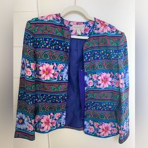 Vintage Silk Blazer